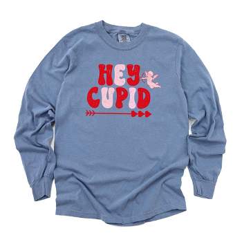 Boy's Lilo & Stitch Cupid Stitch With Heart Arrows T-shirt - Light Blue - X  Large : Target