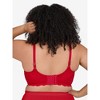 Leading Lady The Chloe – Lace Band Molded Underwire T-Shirt Bra in Pepper Red, Size: 52D. - 2 of 4