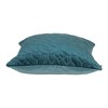 Parkland Collection,Sora Transitional Quilted Throw Pillow - 3 of 4