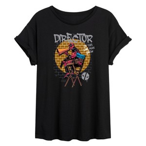 Women's - Marvel - Director Of Show Oversized Graphic T-Shirt - 1 of 4