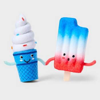 Felt Duo Figural Decor Ice Cream & Popsicle - Sun Squad™