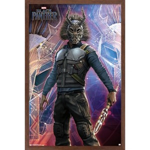 Trends International Marvel Cinematic Universe - Black Panther - Killmonger Framed Wall Poster Prints - 1 of 4