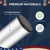 Yescom EZ GO 14ft Telescopic Flag Pole Kit with Starlink Mini Pipe Adapter & Tire Mount Base for Outdoor Tailgate Party - 4 of 4