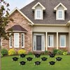 Big Dot of Happiness Silver Graduation Lawn Decorations - 10 Piece - 2 of 4