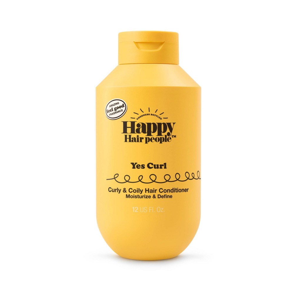 Happy Hair People Curly & Coily Hair Conditioner  12 fl oz