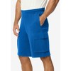KingSize Men's Big & Tall French Terry Cargo Shorts - 4 of 4