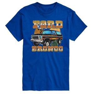 Men's - Ford - Vintage Bronco SUV in Desert Short Sleeve Graphic T-Shirt - 1 of 4