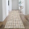 Hallway Runner Rug Washable Vintage Distressed Area Rugs Non Slip Laundry Rug Runner Floor Carpet Runners for Hallways Entryway Laundry - 2 of 4