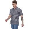 HAPPY BAY Men's Hawaiian Shirts Short Sleeve Button Down Shirt Mens Holiday Beach Shirts Casual Tropical Shirts for Men Funny - 4 of 4