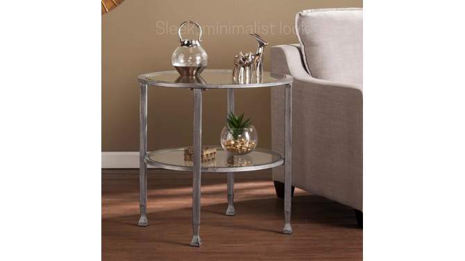 Jamel Round End Table - Aiden Lane, 2 of 15, play video