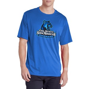 Men's Campus Lab California State University San Marcos Men's Sport Active T-Shirt Primary Logo - 1 of 4