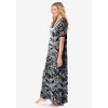 Dreams & Co. Women's Plus Size Long T-Shirt Lounger - 4 of 4