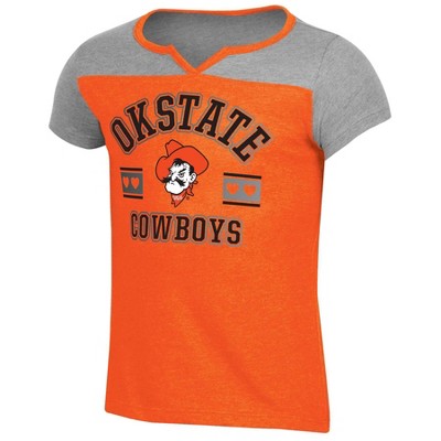 Women's Gameday Couture Leopard Oklahoma State Cowboys All The Cheer T-Shirt Size: Small