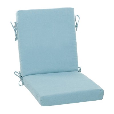 Arden Selections Oceantex High Back Dining Chair Cushion Sky Blue