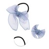 Unique Bargains Grace Solid Bow Ribbon Hair Elastic Band 1 Pc - 3 of 4