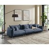 MINIMORE Modern Style 124.5"W Modular Chris 4Seater Sofa - 2 of 4
