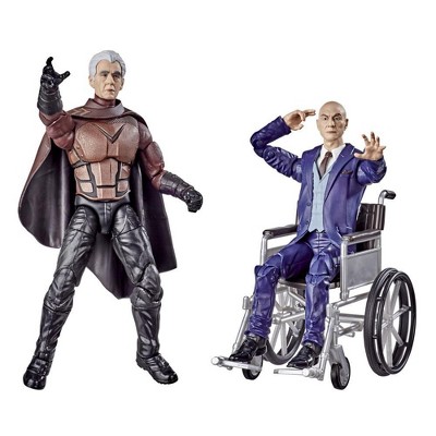 Hasbro Marvel Legends Series X-Men 6-inch Collectible Magneto and Professor  X Action Figures Toys, Ages 14 And Up