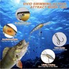 Wikineon 375Pcs Fishing Baits And Tackle Box Saltwater Freshwater Fishing Lures Kit Lifelike Popper Crankbaits Crickets Frogs Spoon Lures Maggots - 4 of 4