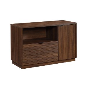 Englewood Storage Credenza: Sauder Modern Home Office Cabinet with Adjustable Shelf & File Drawer - 1 of 4