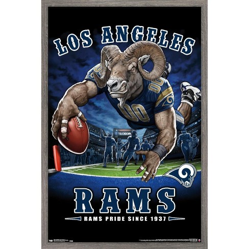 Trends International Nfl Los Angeles Rams - Aaron Donald 21 Unframed Wall  Poster Print Black Clip Bundle 22.375 X 34 : Target