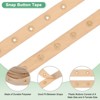 Unique Bargains Plastic Snap Buttons, Plastic Snaps for Sewing - 2 of 4