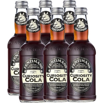 Fentimans Botanically Brewed Curiosity Cola Sparkling Soda, 6 Pack, 9.3 fl oz Bottles – Premium Craft Soda/Mixer for Cocktails & Refreshing Drinks
