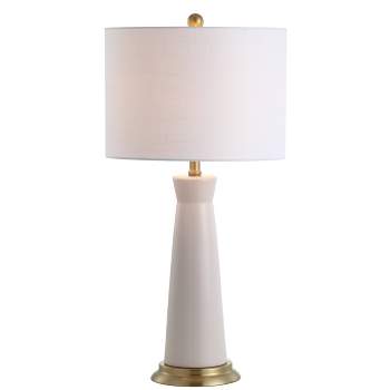 29" Ceramic Hartley Column Table Lamp (Includes Energy Efficient Light Bulb) - JONATHAN Y