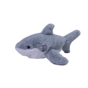 Wild Republic Ecokins Mini Great White Shark Stuffed Animal, 8 Inches - 1 of 1