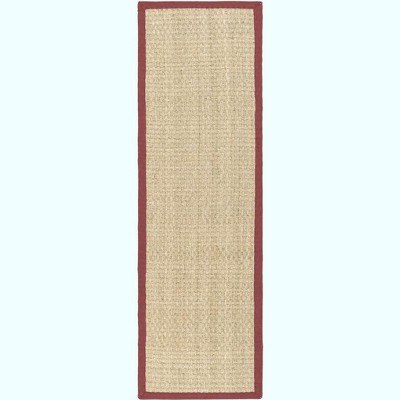 natural/burgundy red