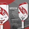 AENKYO Carbon Fiber Pickleball Paddle, T700 Carbon Fiber Face with 14mm PP Honeycomb Core Lightweight Paddle for Ultimate Spin & Control, Red - 4 of 4