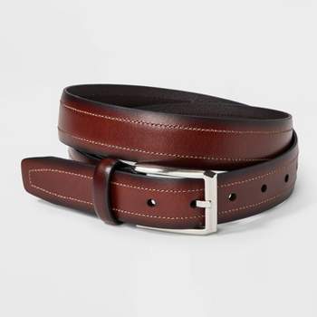 Men's Solid Stretch Belt - Goodfellow & Co™ Khaki : Target