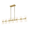Z-Lite Artemis 14 - Light Island Pendant Light in  Modern Gold - 3 of 4