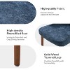 Ester Mid-century Modern Upholstered Dining Chair,Set of 2 | ARTFUL LIVING DESIGN - 4 of 4