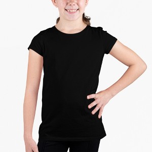 LA Pop Art Girl's Word Art T-shirt - 80s One Hit Wonders - 1 of 4