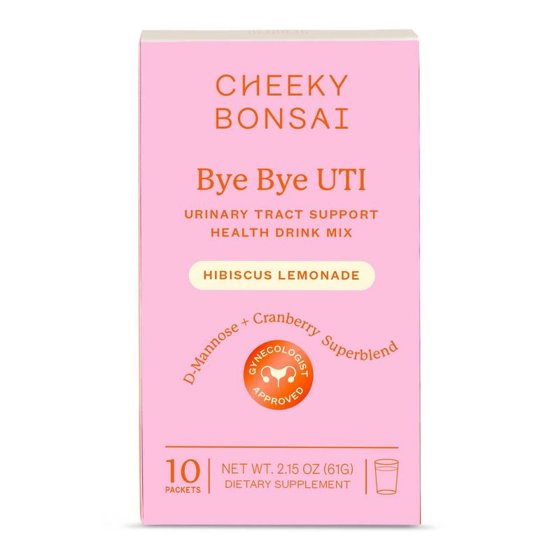 Cheeky Bonsai Bye Bye UTI Drink Mix - 10ct, 1 of 10