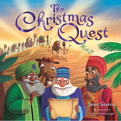 The Christmas Quest - by  Janet Surette (Board Book)