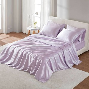 Satin Luxury Sheet Set - 1 of 4