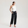 Women's Satin Pull-On Pants - A New Day™ - 2 of 4