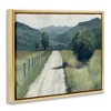 Stupell Industries Farmland Fields Green Landscape Floating Frame Canvas Art - 2 of 4