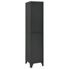 VidaXL Locker Cabinet Anthracite 15 in.x15.7 in.x70.9 in. Steel - 4 of 4