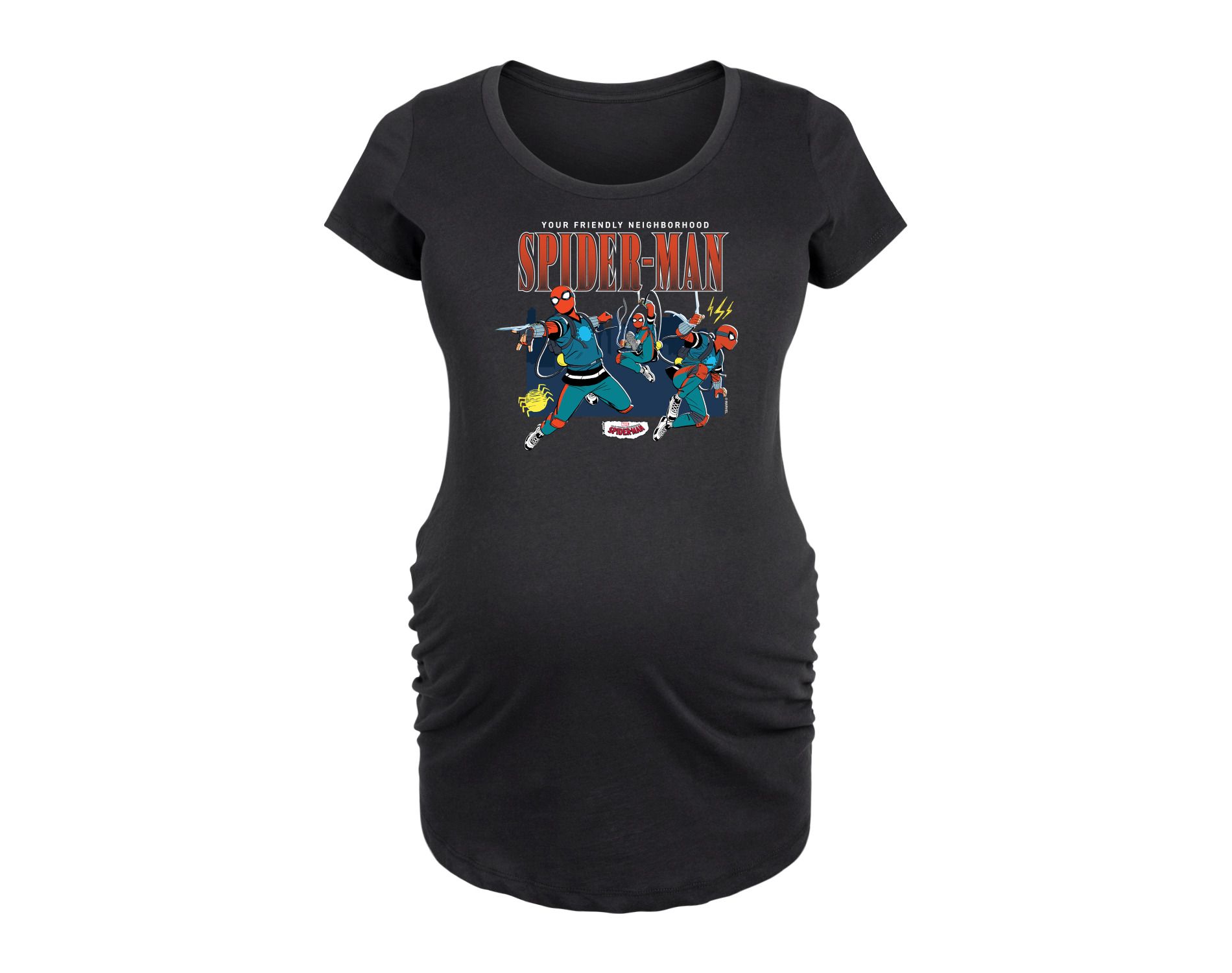 Women's Marvel Friendly Neighborhood Spider-Man Homemade Uniform  - Black - 2 X-Large