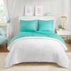 Lovely Polka Dot Printed Cotton Sheet Set, All Season Home Textile fits Child's Bedroom Decor - 3 of 4