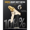 Akoasm Heavy-Duty Metal Garden Hose Nozzle with Adjustable Spray Patterns for Plant Watering, Car Washing & Pet Cleaning-Black - 2 of 4
