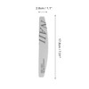 Unique Bargains Half-moon Sponge Nail Files 5 Pcs - 4 of 4