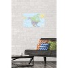 Trends International North America Map 2024 Unframed Wall Poster Prints - 2 of 4
