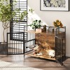 Furniture Style Large Dog Crate with 360° - 2 of 4