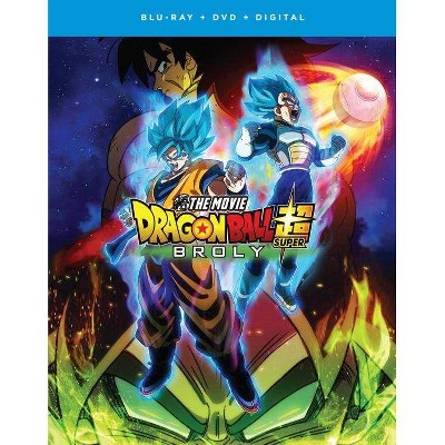 Dragon Ball Super Broly The Movie blu ray Dvd Digital