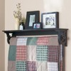 The Lakeside Collection Deluxe Quilt Rack with Shelf - 3 of 4