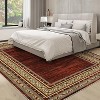 Acekool 5x7 Washable Rug – Modern Non-Slip Carpet for Living Room & Bedroom, Ultra-Thin Indoor Floor Mat - 2 of 4