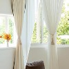 Nordic minimalist wooden beads and tassels Curtain Tiebacks - Tree City - 4 of 4